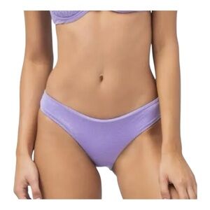 L*space swim SANDY bikini bottom - Amethyst Shimmer NWT